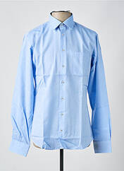 Chemise manches longues bleu JEAN CHATEL pour homme seconde vue