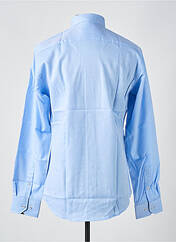 Chemise manches longues bleu JEAN CHATEL pour homme seconde vue