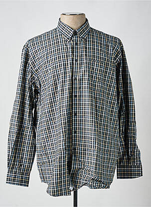 Chemise manches longues gris JEAN CHATEL pour homme