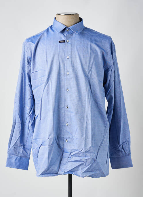Chemise manches longues bleu CHATEL pour homme