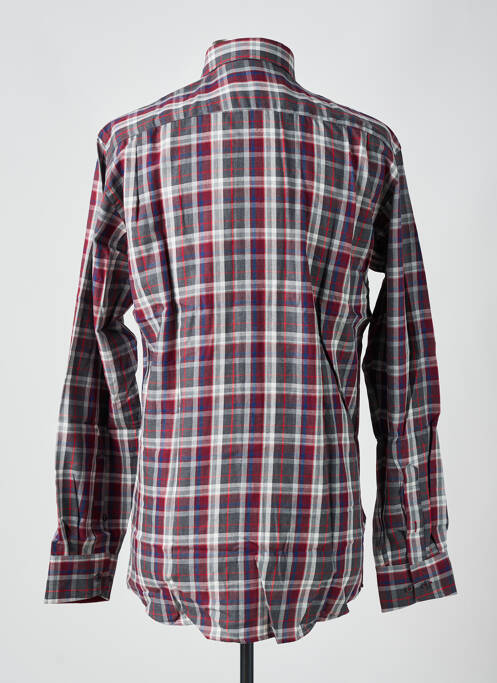 Chemise manches longues rouge CHATEL homme