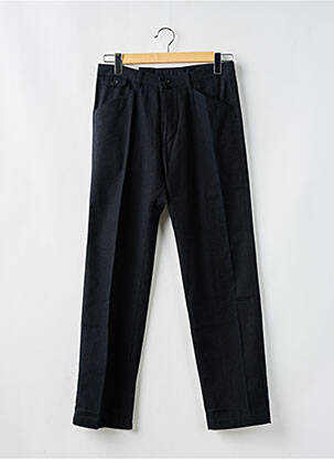Pantalon chino stretch taille normale noir PIONIER homme