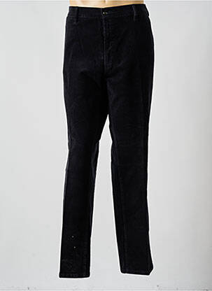 Pantalon chino stretch taille normale noir PIONIER homme