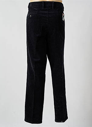 Pantalon chino stretch taille normale noir PIONIER homme