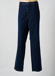 Jeans coupe droite stretch taille normale bleu PIONIER homme