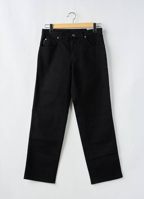 Jeans coupe droite broderie rivets taille normale noir PIONIER homme