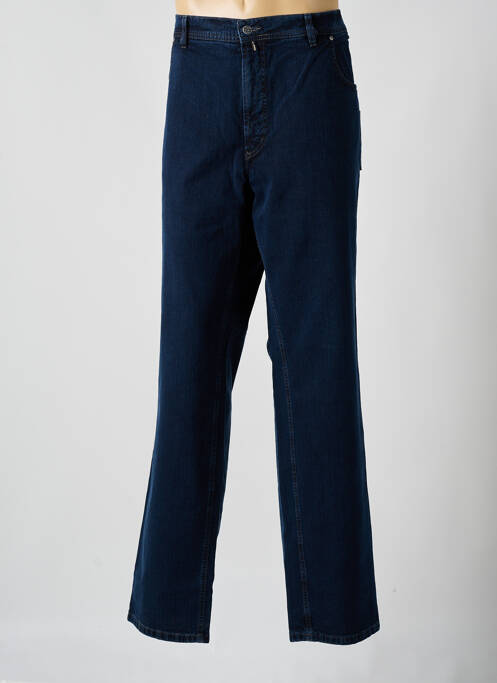 Jeans coupe droite bleu PIONIER pour homme