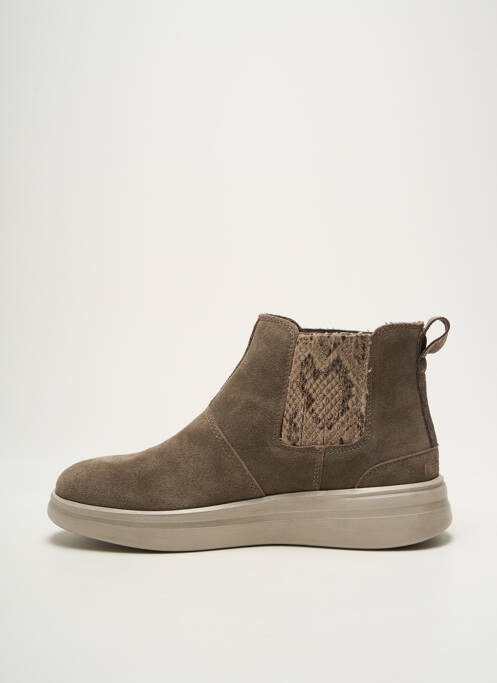 Bottines/Boots gris HEY DUDE pour femme