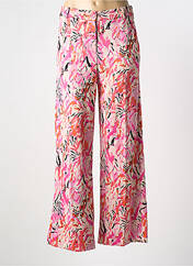 Pantalon large rose DANIELA pour femme seconde vue