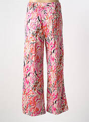 Pantalon large rose DANIELA pour femme seconde vue