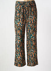 Pantalon large vert VIE NOCTURNE pour femme seconde vue
