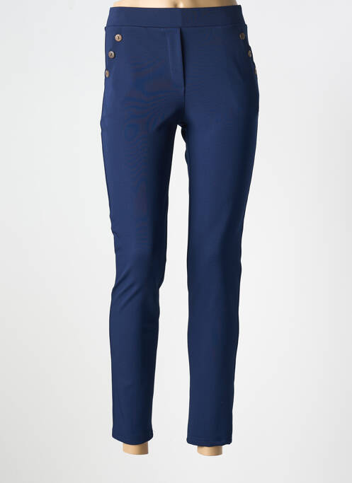 Pantalon 7/8 bleu HALOGENE pour femme