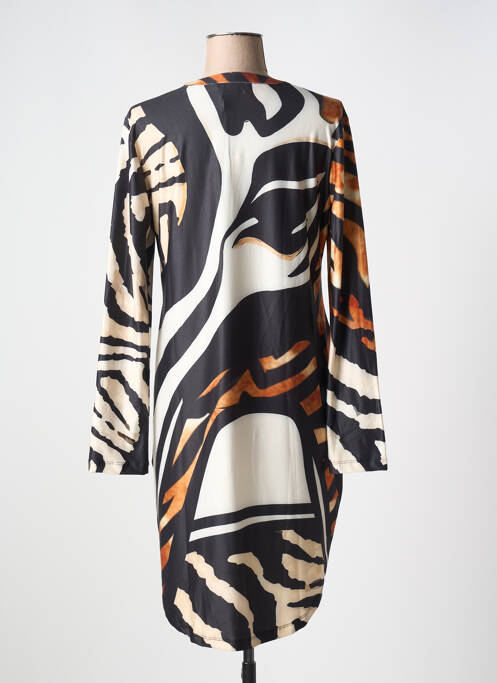 Robe mi-longue noir MISSY pour femme