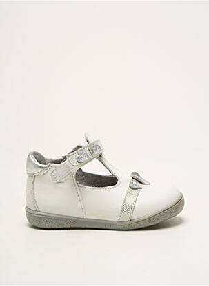 Sandales/nu pieds bout rond bout rond blanc MINIBEL fille