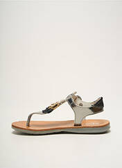 Tongs argent MINIBEL pour femme seconde vue