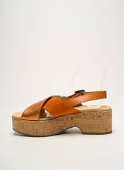 Sandales/Nu pieds orange MKD pour femme seconde vue