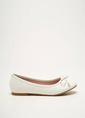 Ballerines blanc DOREMI pour fille seconde vue