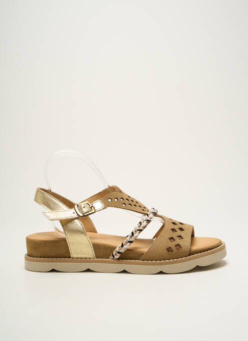 Sandales/Nu pieds or MKD pour femme