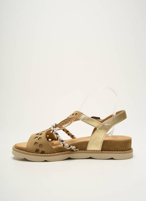 Sandales/Nu pieds or MKD pour femme