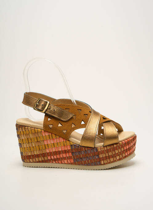 Sandales/Nu pieds marron MKD pour femme