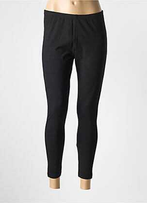 Legging tissage jersey taille normale noir SOPHIA CURVY femme