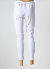 Legging blanc SOPHIA CURVY pour femme seconde vue