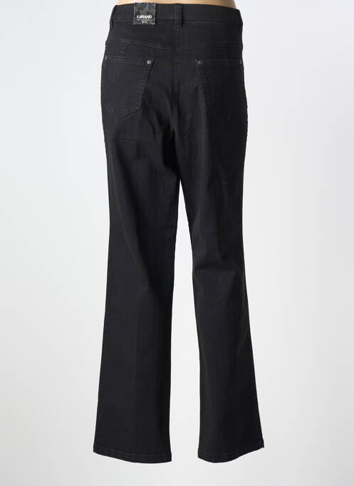 Jeans coupe droite noir KJBRAND femme