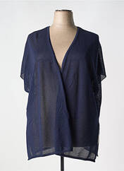 Gilet manches courtes bleu APRICO pour femme seconde vue