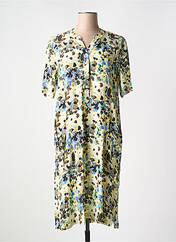 Robe mi-longue jaune SIGNATURE pour femme seconde vue