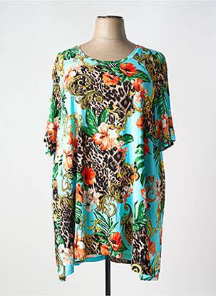 T-shirt bleu M pour femme