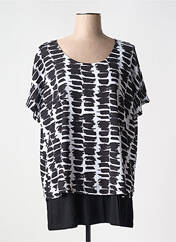 Tunique manches courtes noir SEE YOU pour femme seconde vue