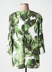 Tunique manches longues vert SEE YOU pour femme seconde vue