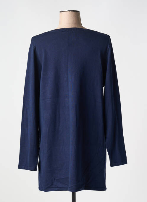 Gilet manches longues bleu CISO pour femme