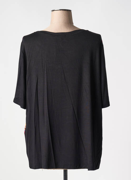 T-shirt noir SOPHIA CURVY pour femme