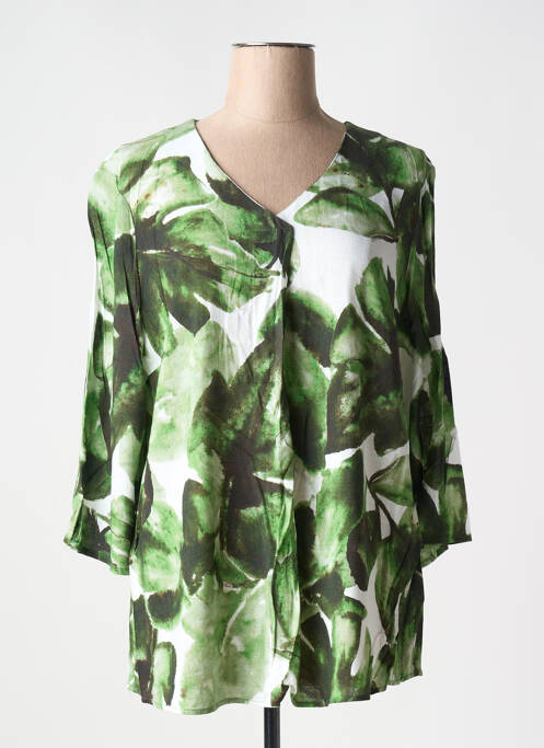 Tunique manches longues vert SEE YOU pour femme