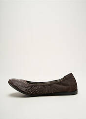 Ballerines marron NINETTE EN FLEUR pour femme seconde vue