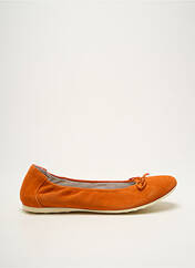 Ballerines orange NINETTE EN FLEUR pour femme seconde vue