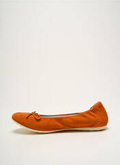 Ballerines orange NINETTE EN FLEUR pour femme seconde vue