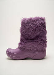 Bottes violet CROCS pour fille seconde vue