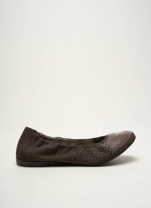 Ballerines marron NINETTE EN FLEUR pour femme