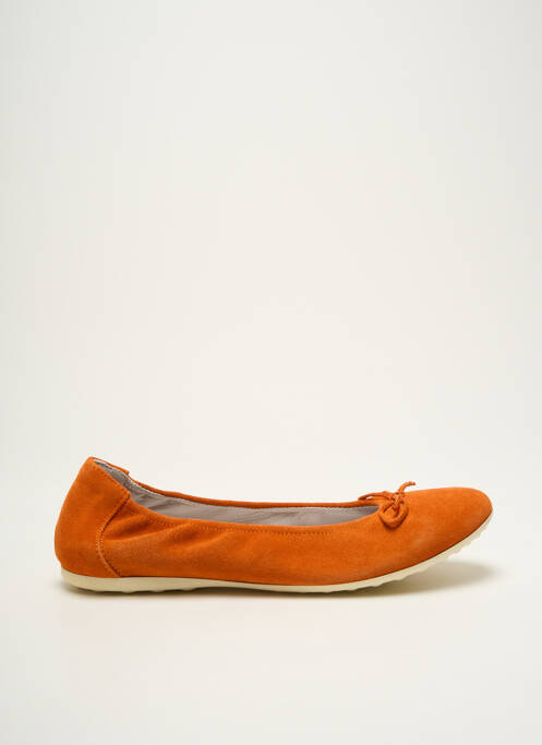 Ballerines orange NINETTE EN FLEUR pour femme