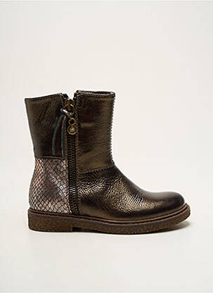 Bottines/boots semelle amovible chiquet marron STONES AND BONES fille