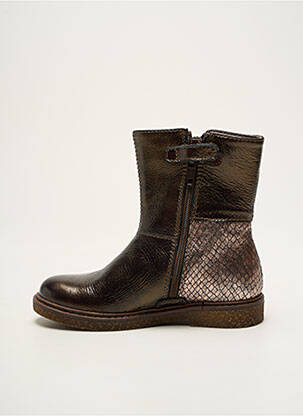 Bottines/boots semelle amovible chiquet marron STONES AND BONES fille