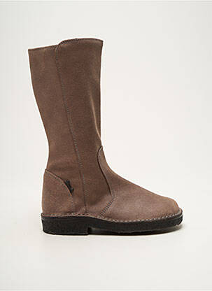 Bottes nubuck chiquet rose STONES AND BONES fille