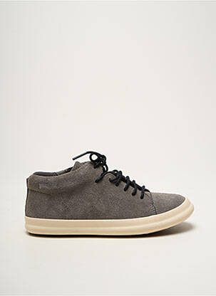 Baskets nubuck bout rond gris CAMPER garçon