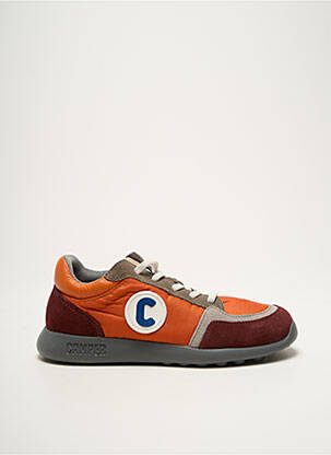 Baskets fermeture elastique bout rond orange CAMPER garcon