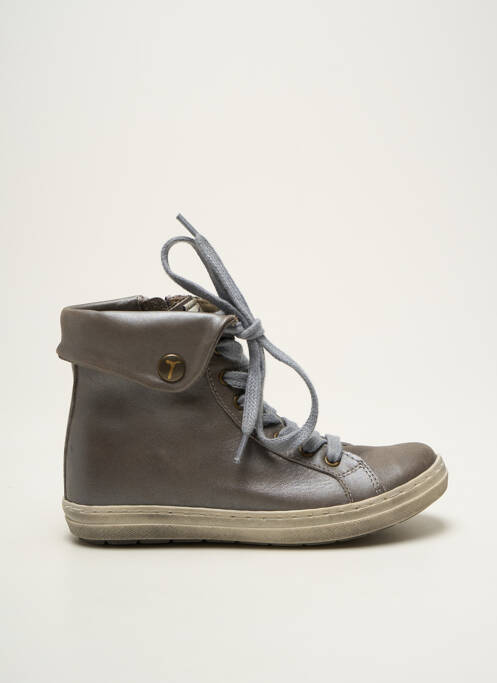 Bottines/Boots argent TELYOH pour enfant