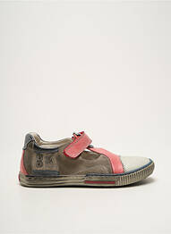 Sandales/nu pieds nubuck bout rond rouge BI KEY garcon