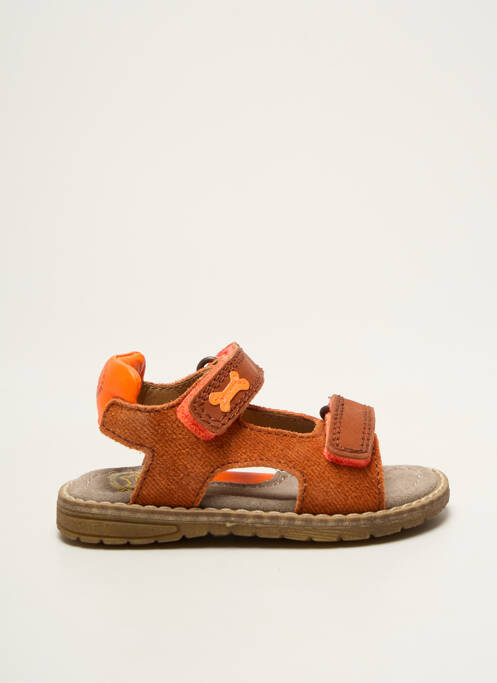 Sandales/Nu pieds orange STONES AND BONES pour garçon