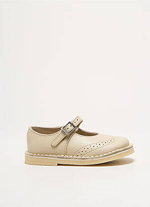 Ballerines matière lisse chiquet beige START RITE SHOES fille